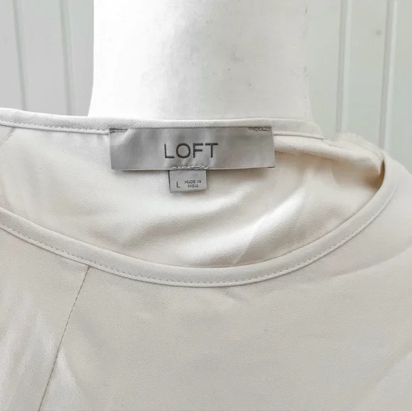 LOFT Bell Sleeve Blouse - Picture 3 of 4